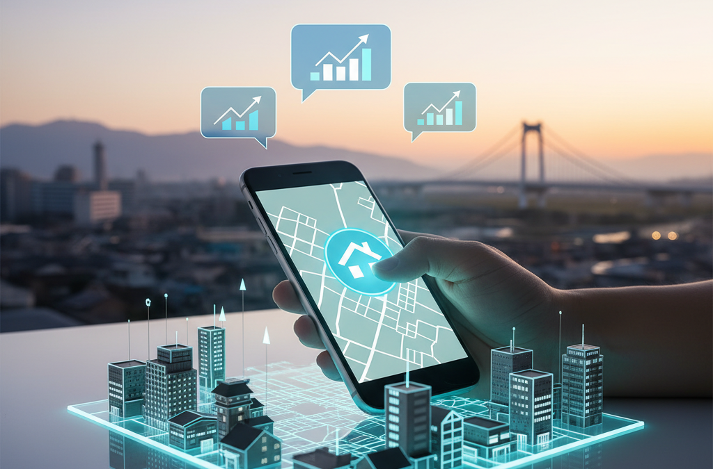 取手市 不動産 LINE査定 アイキャッチ