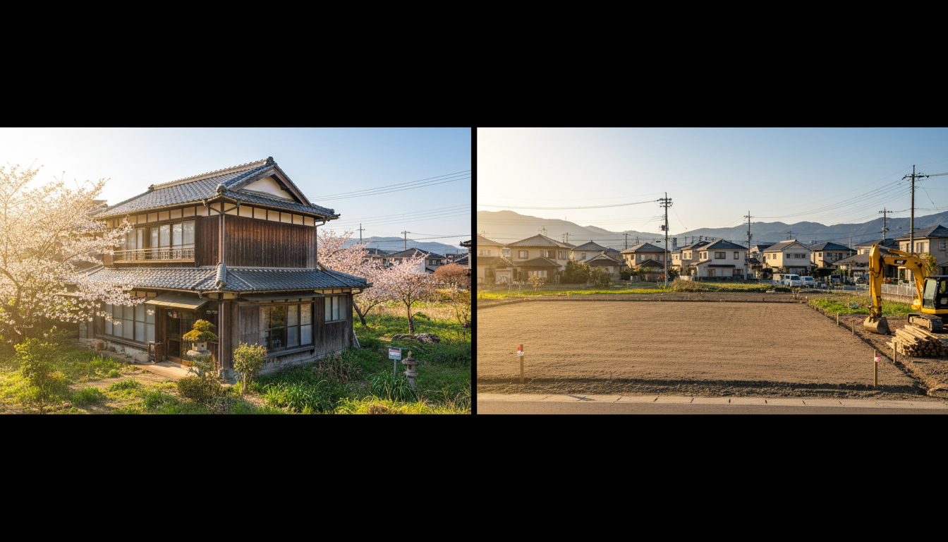 取手市 古家 解体 売却 - 2