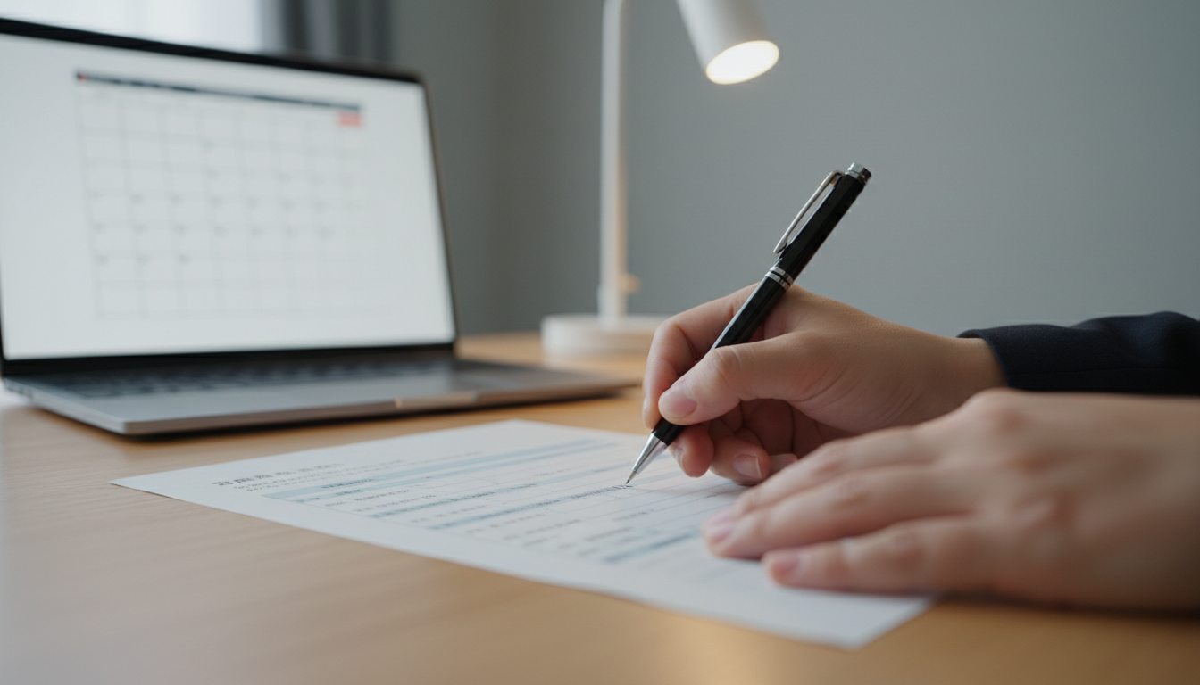 登記申請書 申請日 - 2