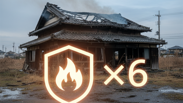 【2026年版】取手市の空き家火災保険｜未加入で税6倍？3つの注意点