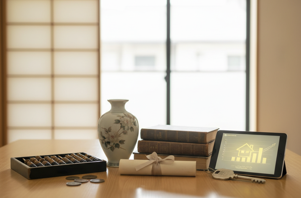 取手市 遺品整理 売却 アイキャッチ